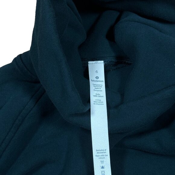 Lululemon To You Tunic Sweater Women's Submarine Blue Turtleneck Size 6 - Picture 8 of 8